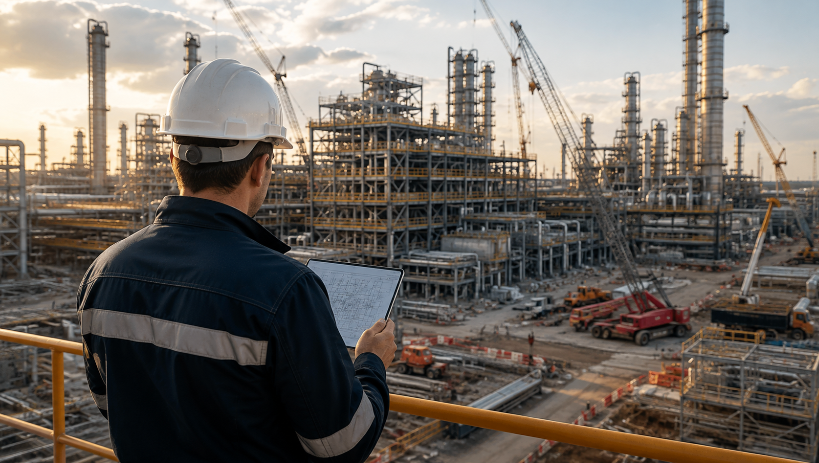 Project e Construction Management in cantiere industriale
