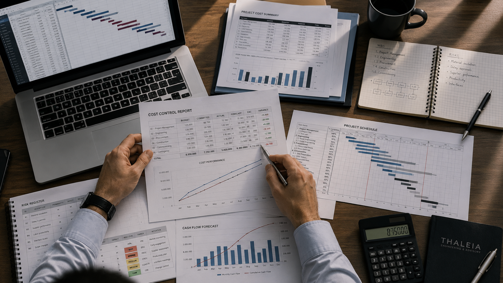 Planning, Cost Control e Risk Analysis di progetto